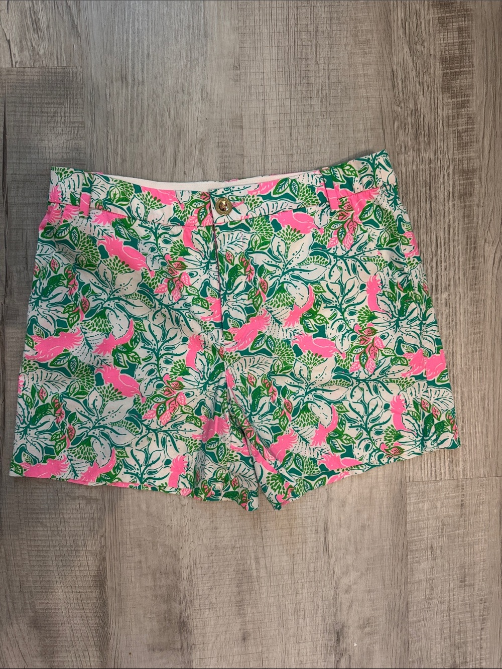 Lilly Pulitzer Gretchen High waisted Shorts, just wing it